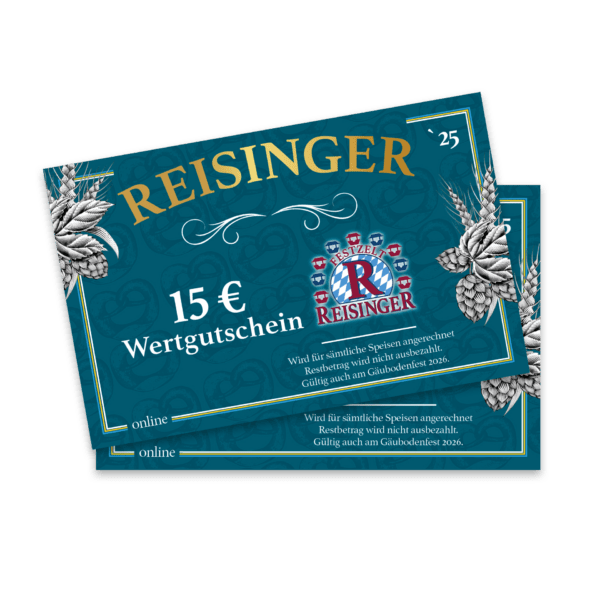 Wertgutscheine Gäubodenfest